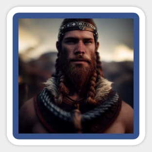 Viking Raider Sticker